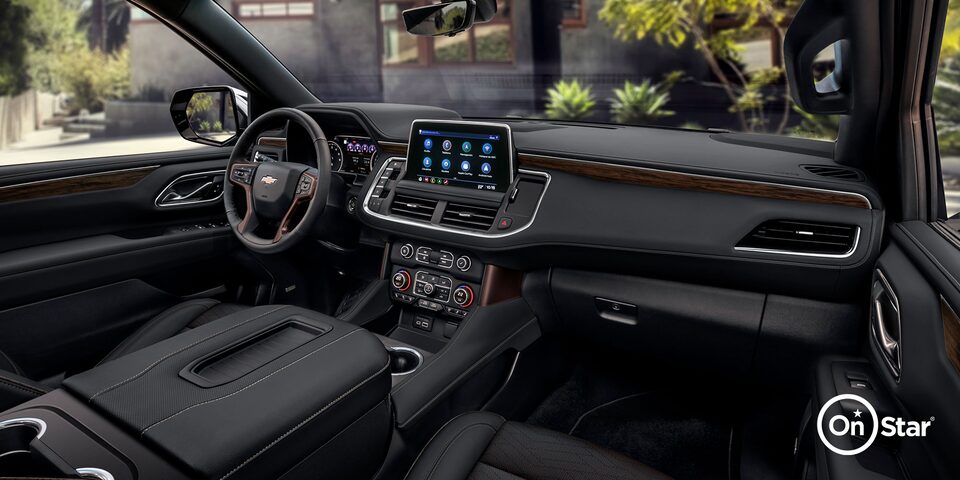Logotipo de OnStar 4G LTE con conectividad Wi-Fi de Chevrolet