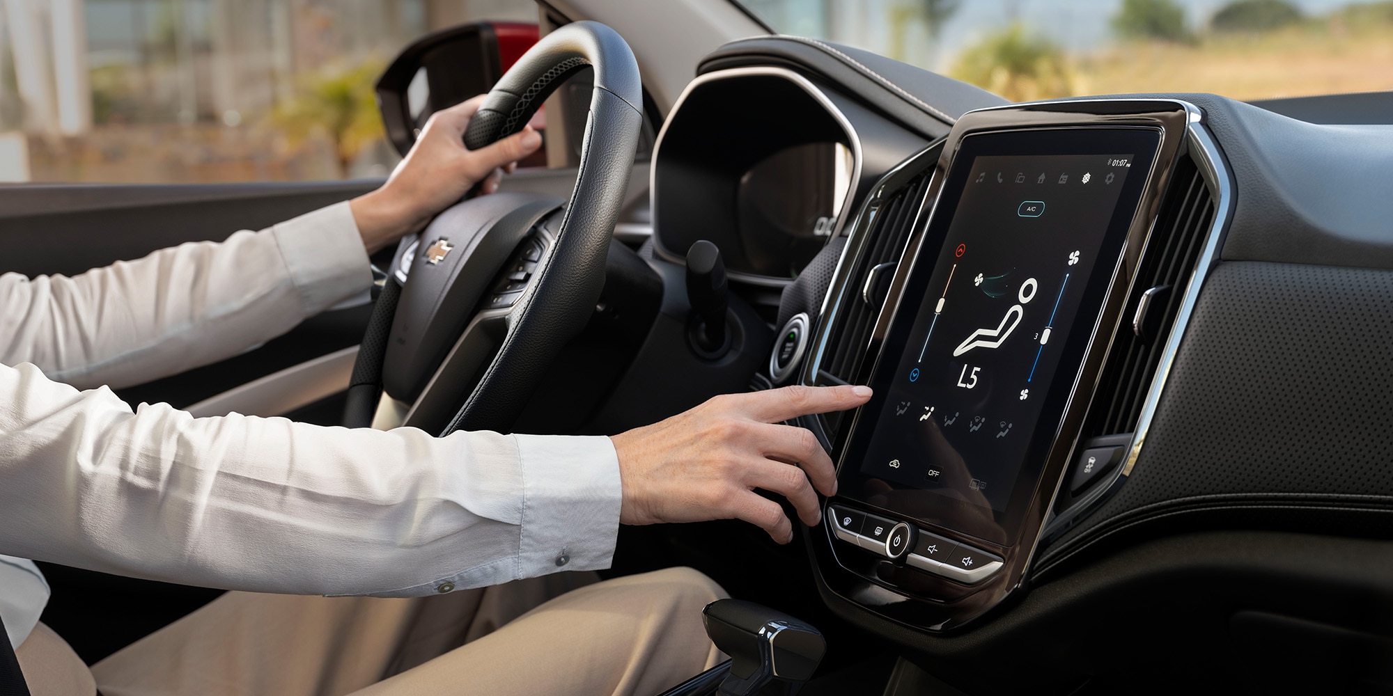 Asiento del conductor con ajuste eléctrico de la nueva Chevrolet Captiva ICE