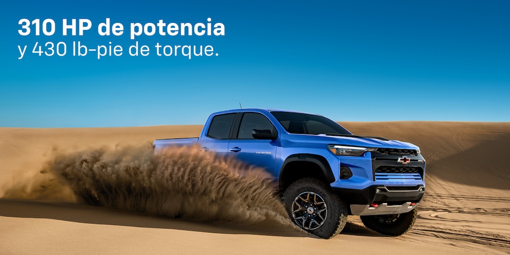 La nueva Chevrolet Colorado ZR2 2025 cuenta con 310 HP y motor turbo 2.7L 4 cilindros, camioneta todoterreno 4x4 